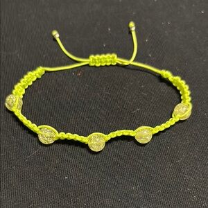 Elegant Neon Green Bracelet